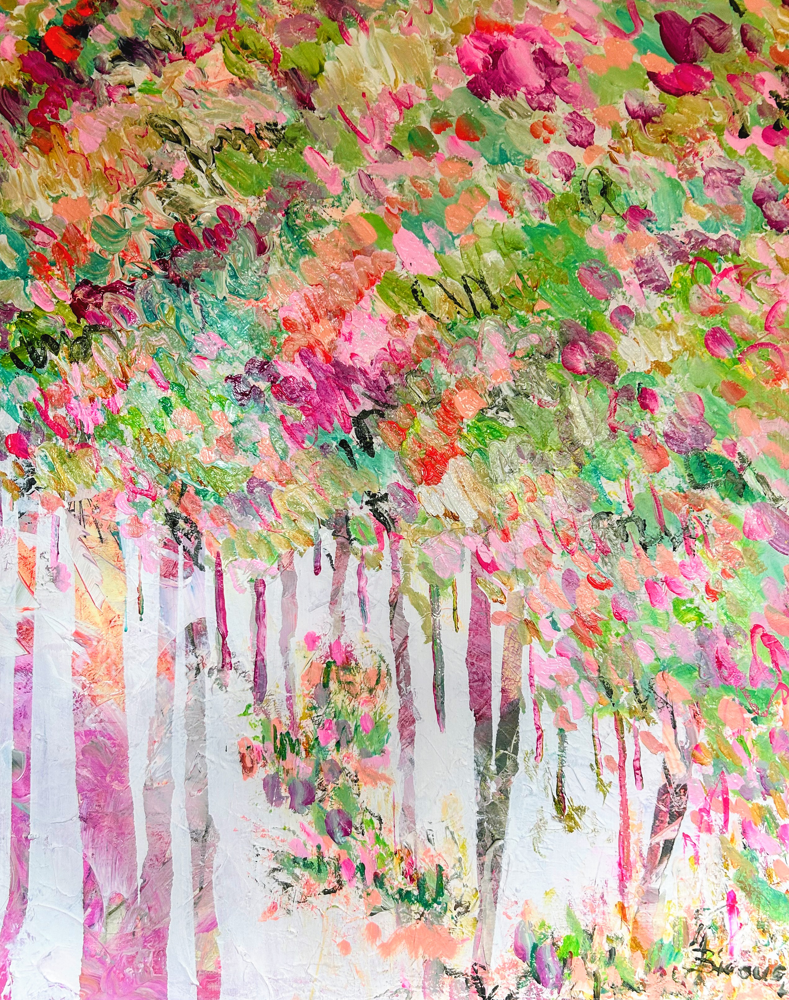 Der Wald träumt in Farben